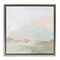 Stupell Industries Modern Neutral Landscape Abstract Framed Floater Canvas Wall Art